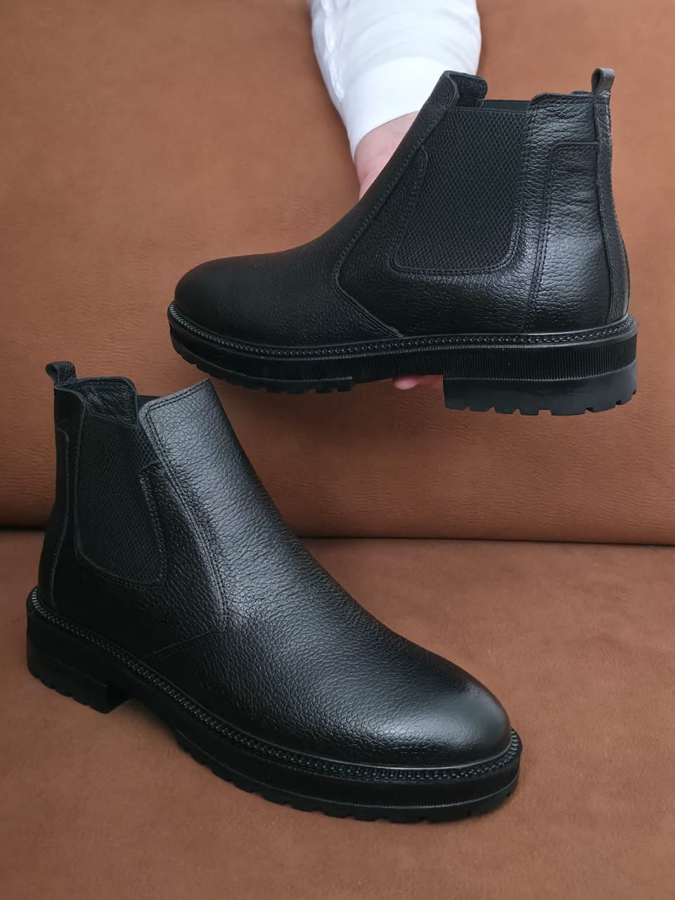 Gjysem Cizme Lekure 100%